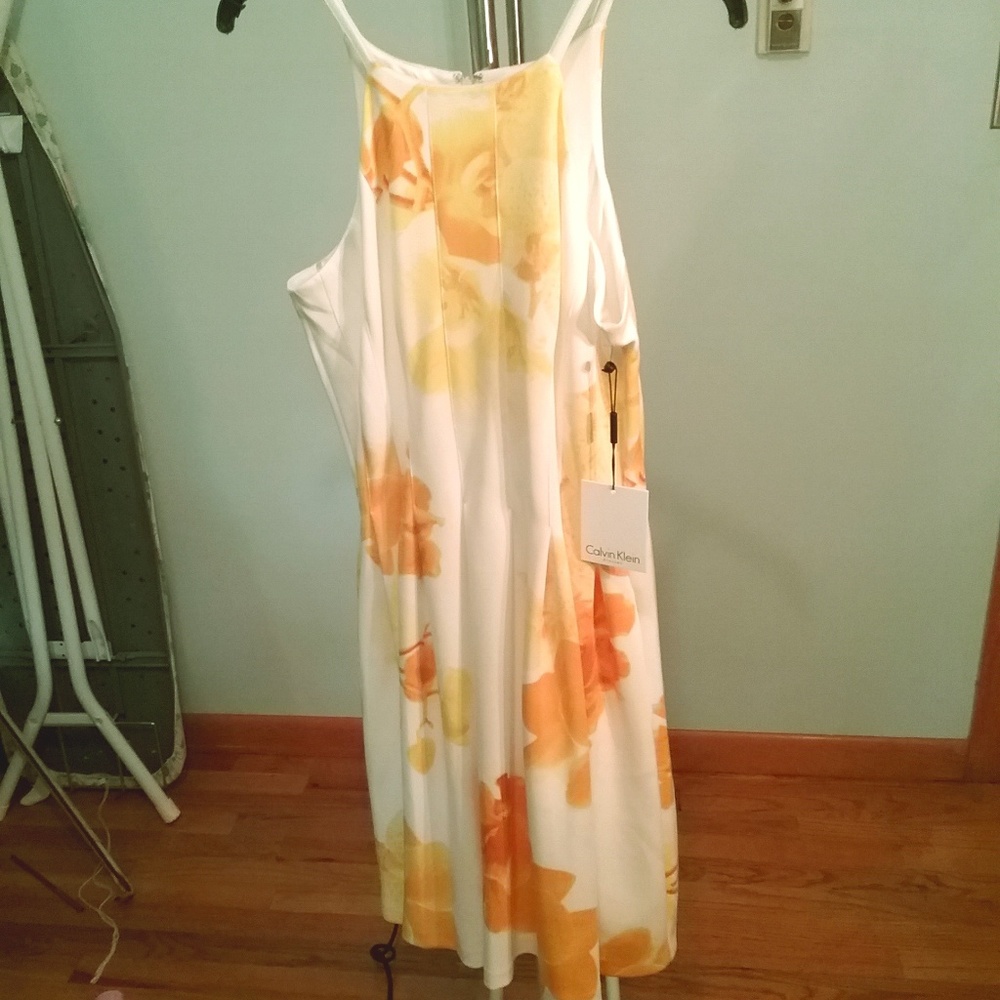 Calvin Klein floral dress  6